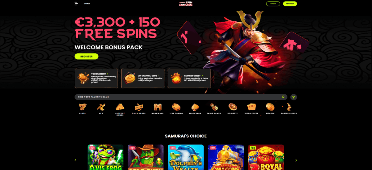 Spin Samurai Casino